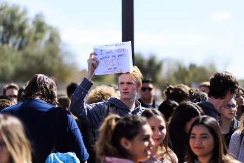 Coyotes rally for _________ during walkout.