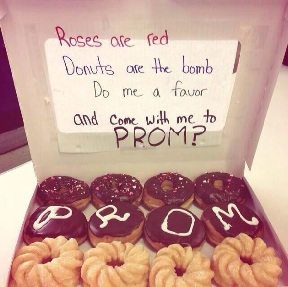 Donut hesitate; prom is just around the corner. 